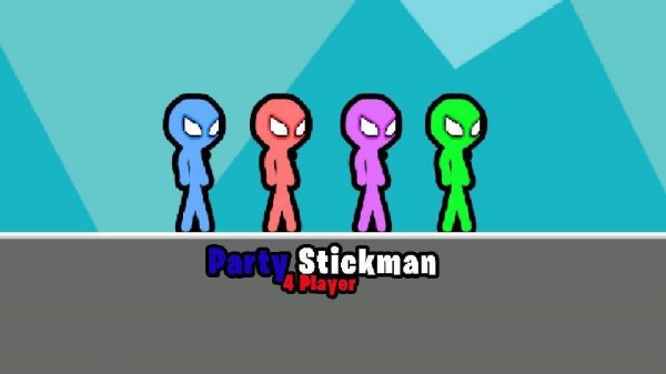 Four-Player Stick Figure Quest