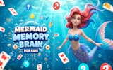 Mermaid Memory Match Puzzle Online Game