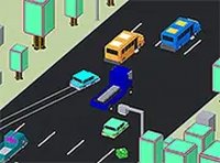 Blocky Highway Racing Online Game