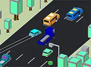 Blocky Highway Racing Online Game