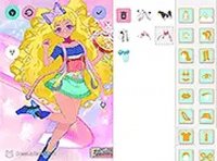 Virtual Idol Dress Up Game