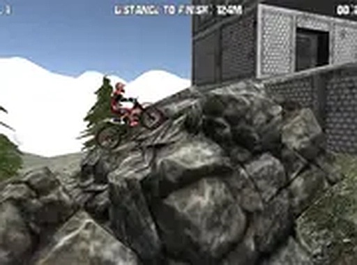 Moto Trials Industrial Driving Game