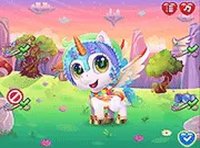 Unicorn Care and Dress Up Game