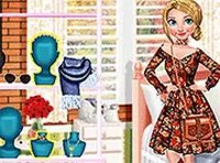 Princesses Getting Cozy Chunky Knits Dress Up Game