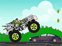 Super Heroes Crazy Truck Online Game