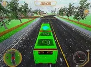 Snowy Routes Bus Driving Game Online