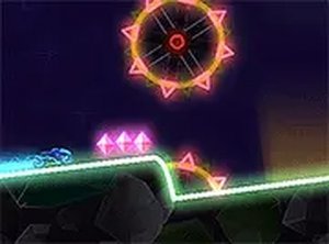 Neon Rider Bike Game