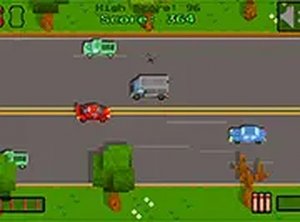 Pixel Road Survival Online Game