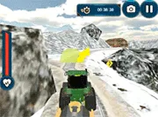 Tractor Chained Towing Train Online Game