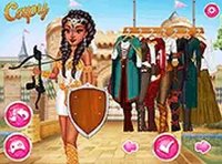 Warrior Princesses Dress Up Game