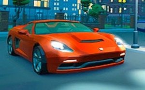 3D Night City Racing Game